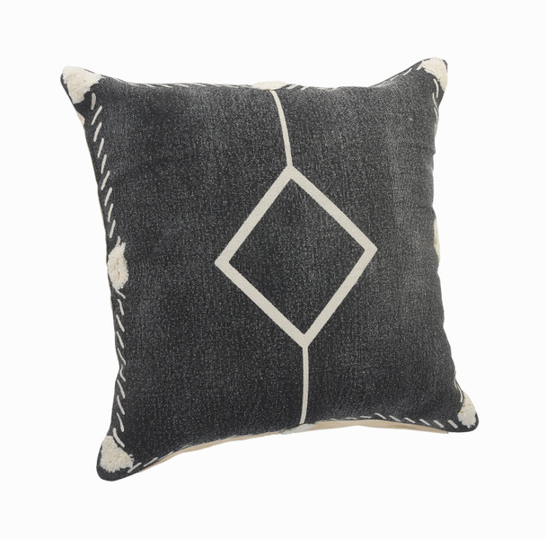 LR Home Avant-garde 07546 Natural Black Pillow