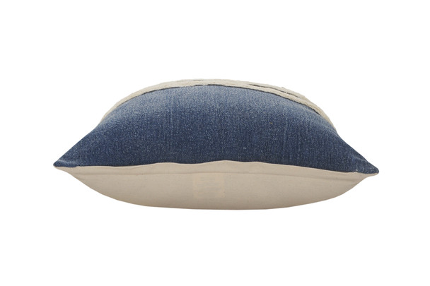 LR Home Seashore 07677 Blue Ivory Pillow