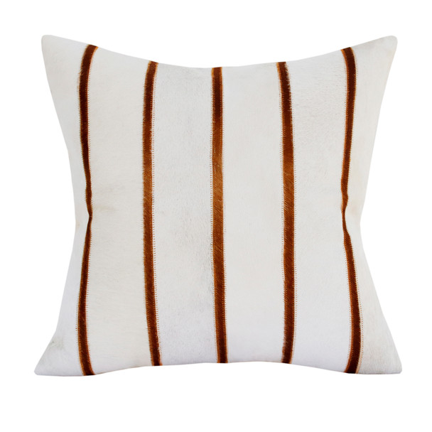 LR Home Austin 08140 Ivory Brown Pillow