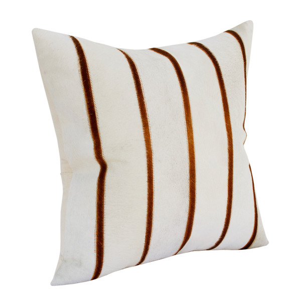 LR Home Austin 08140 Ivory Brown Pillow