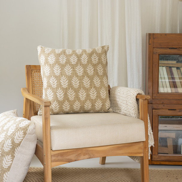 LR Home Coastal 08786 Brown Beige Pillow