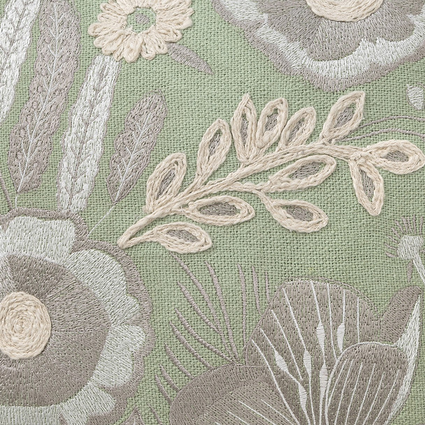 LR Home Woodland 08836 Green Ivory Pillow