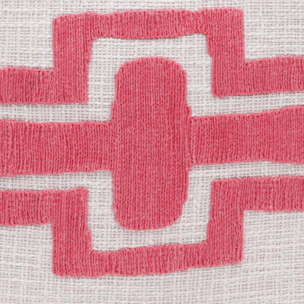 LR Home Stacy Garcia 8458 Coral Ivory Pillow