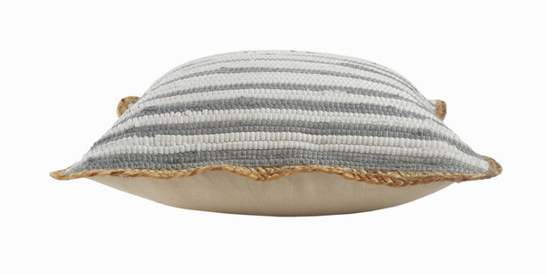LR Home Riley 99444 Gray Pillow