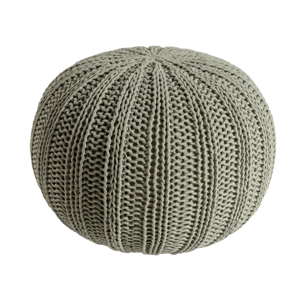 LR Home Celtic 32245 Dessert Sage Pouf