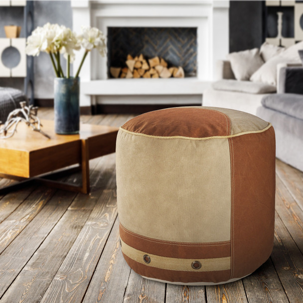 LR Home Cadet 34004 Brown Pouf
