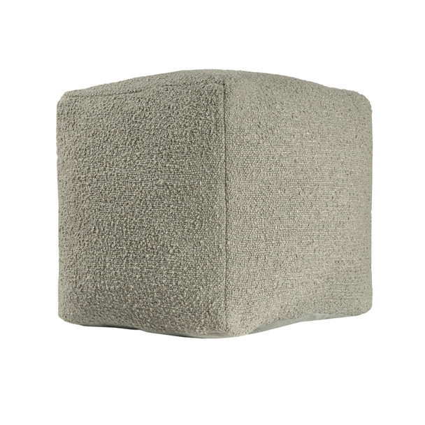 LR Home Boucle 34275 Green Pouf