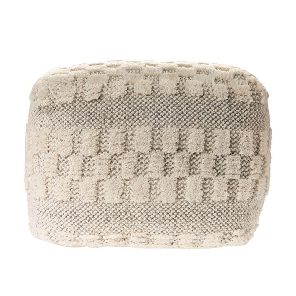 LR Home Morningside 99765 Cream Pouf