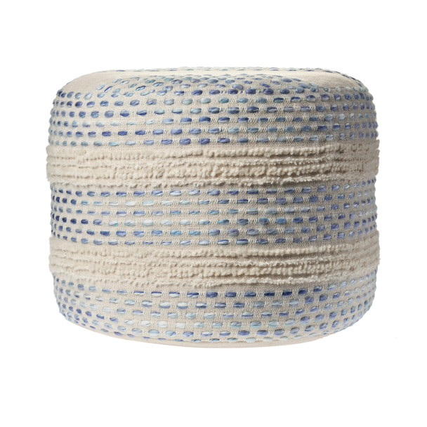 LR Home Dash 99766 Blue Pouf