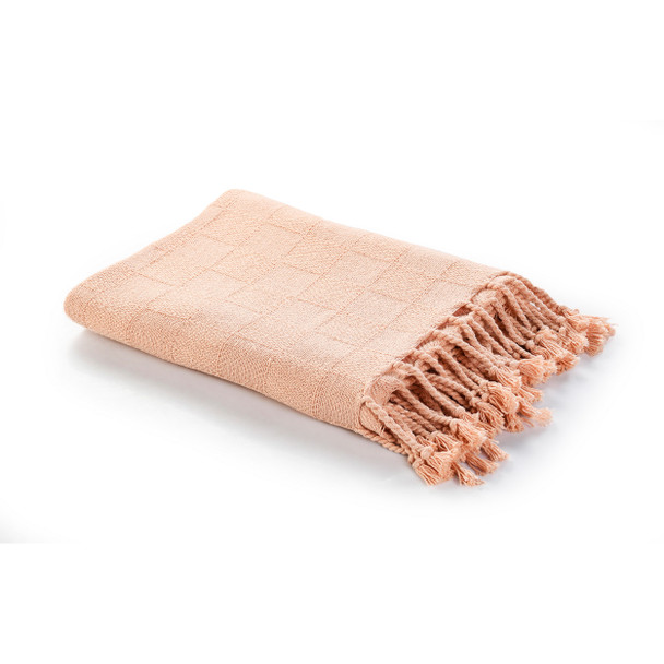 LR Home Heather 80213 Peach Throw