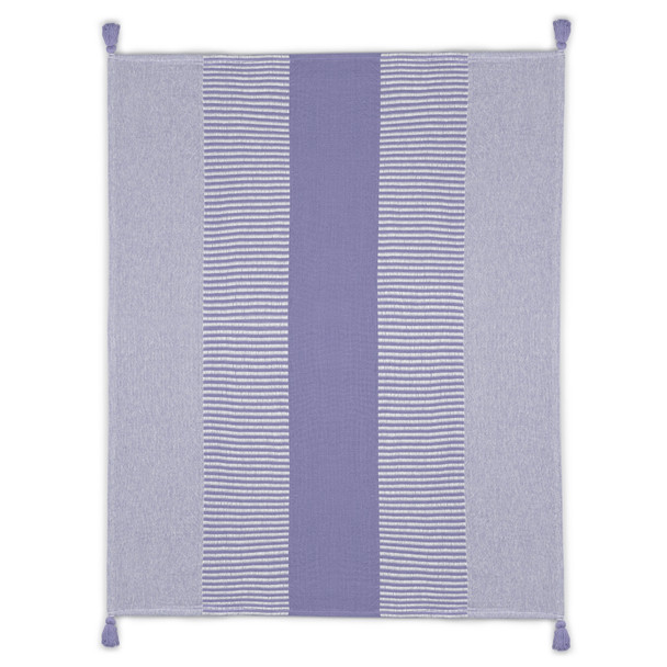 LR Home Radial 80282 Purple Throw