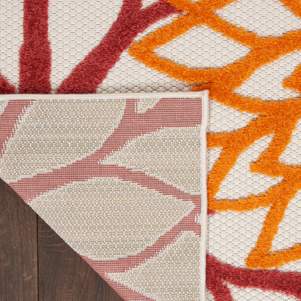 Nourison Aloha ALH05 Red Multicolor Rug