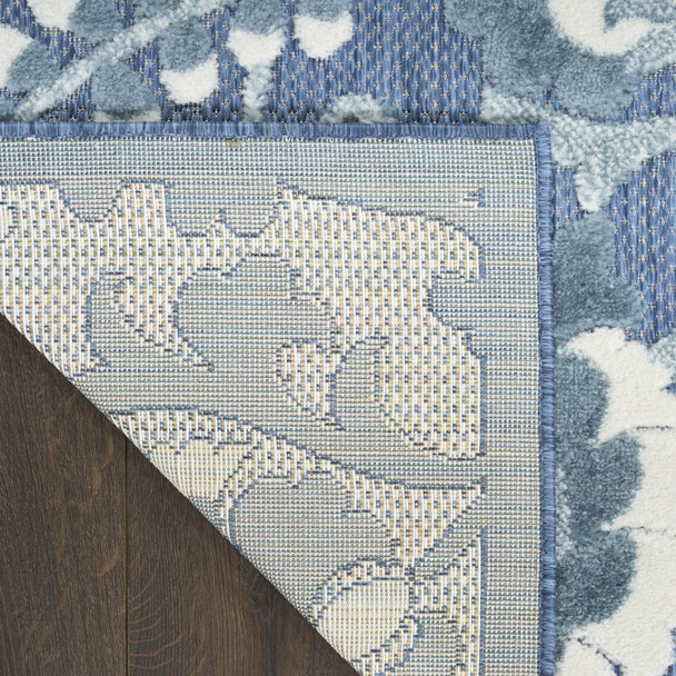 Nourison Aloha ALH17 Blue Rug