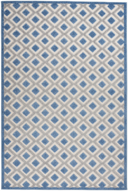 Nourison Aloha ALH26 Blue Grey Rug