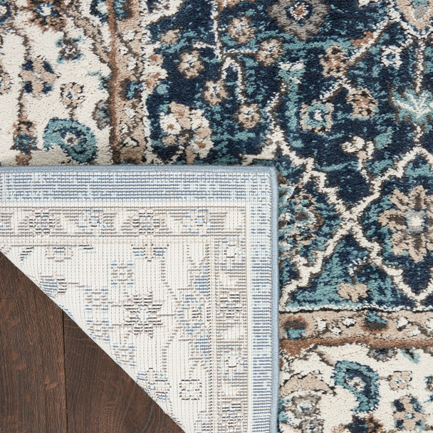 Nourison American Manor AMR01 Blue Ivory Rug