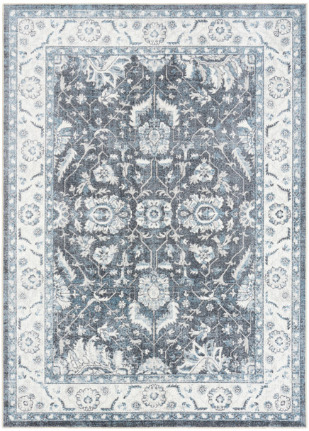 Nourison Astra Machine Washable ASW20 Slate Rug