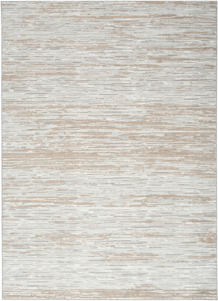 Nourison Dew DEW01 Silver Beige Rug