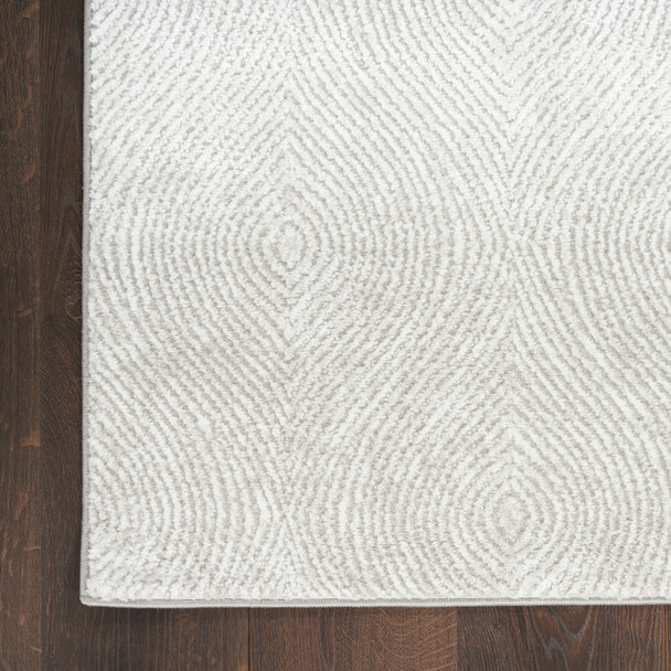 Nourison Dew DEW03 Silver Rug
