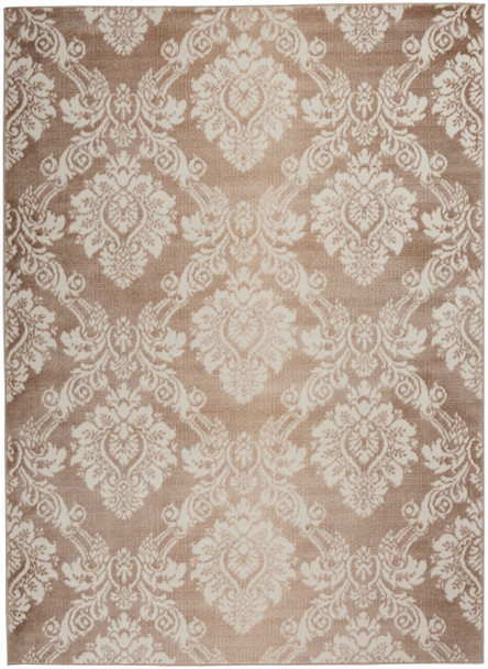 Nourison Elation ETN03 Ivory Mocha Rug