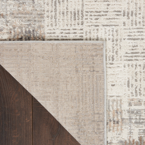 Nourison Elation ETN05 Ivory Grey Rug