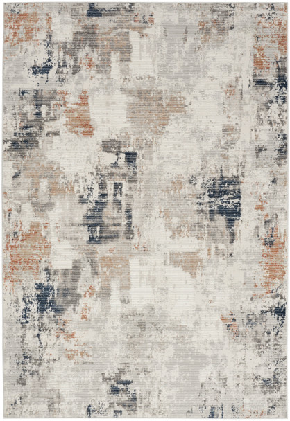 Nourison Home Texture HMT04 Grey Blue Rug