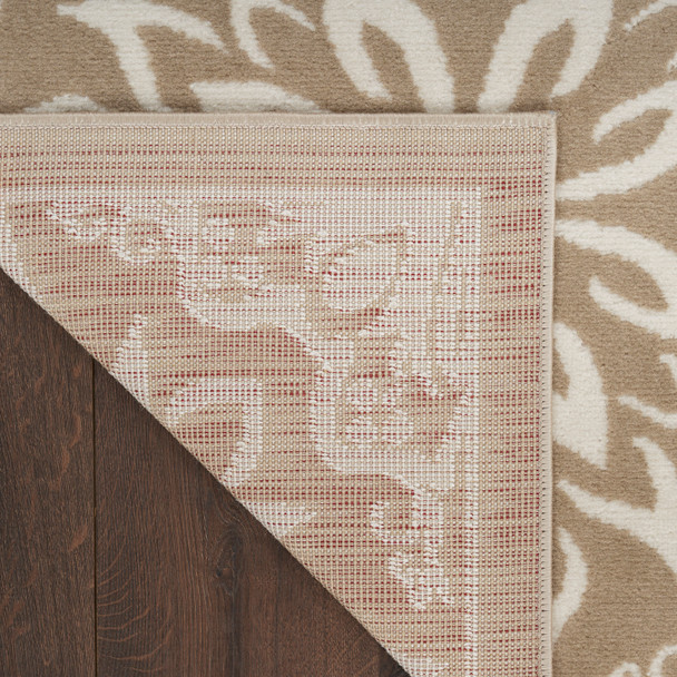 Nourison Jubilant JUB06 Taupe Rug