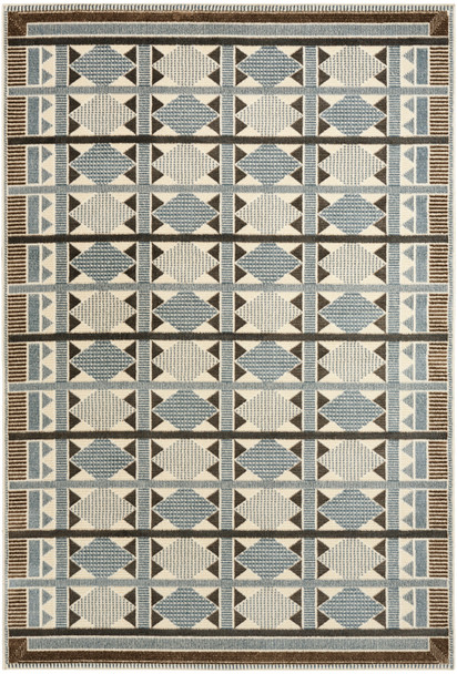 Nourison Nordic NRC06 Blue Rug