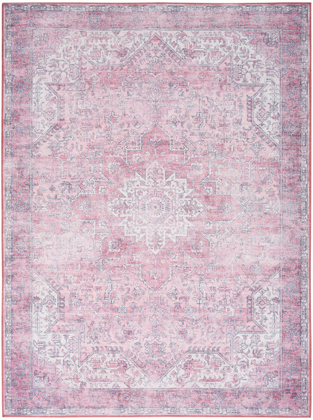 Nourison Washables NWB15 Pink Rug