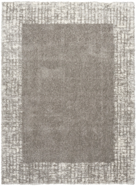 Nourison Pacific Shag PCS02 Grey Rug