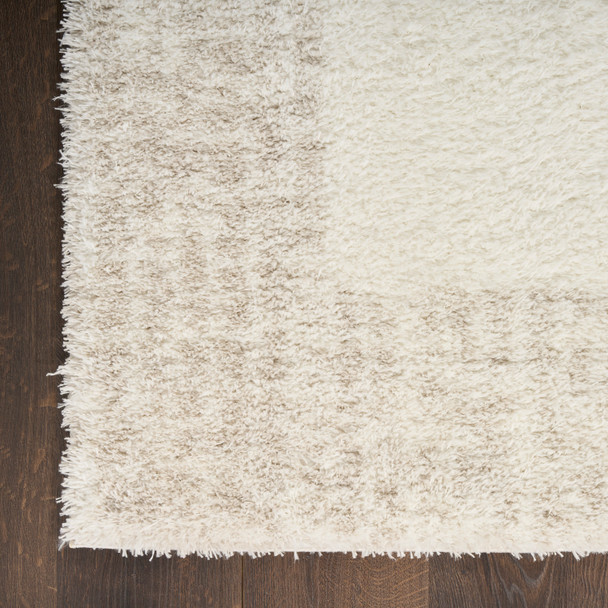 Nourison Pacific Shag PCS02 Ivory Beige Rug
