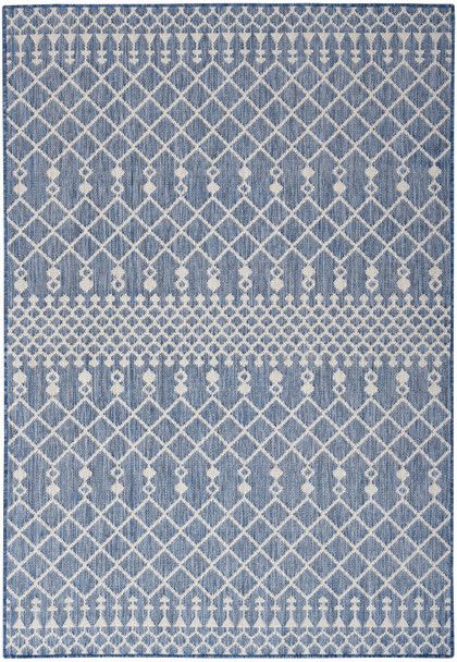 Nourison Positano POS02 Navy Blue Rug