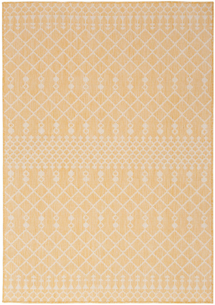 Nourison Positano POS02 Yellow Rug