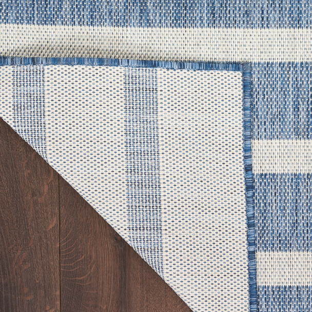 Nourison Positano POS03 Navy Ivory Rug