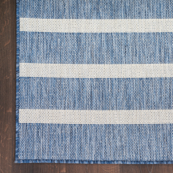 Nourison Positano POS03 Navy Ivory Rug
