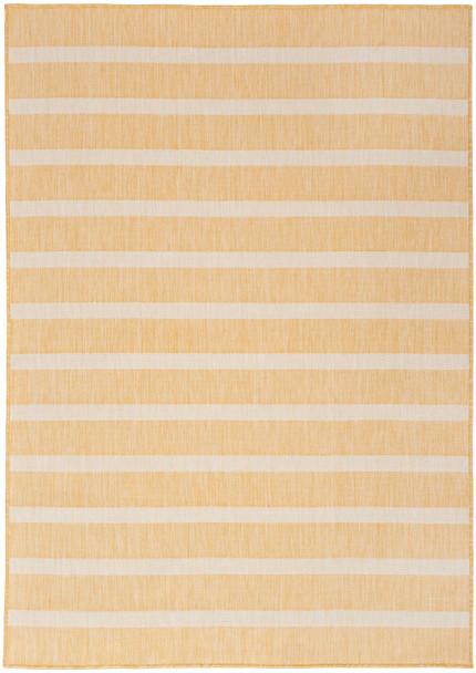 Nourison Positano POS03 Yellow Ivory Rug