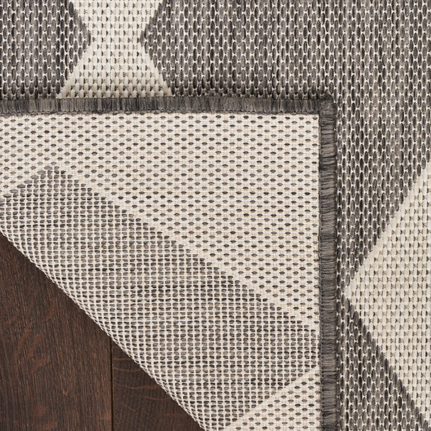 Nourison Positano POS04 Charcoal Rug