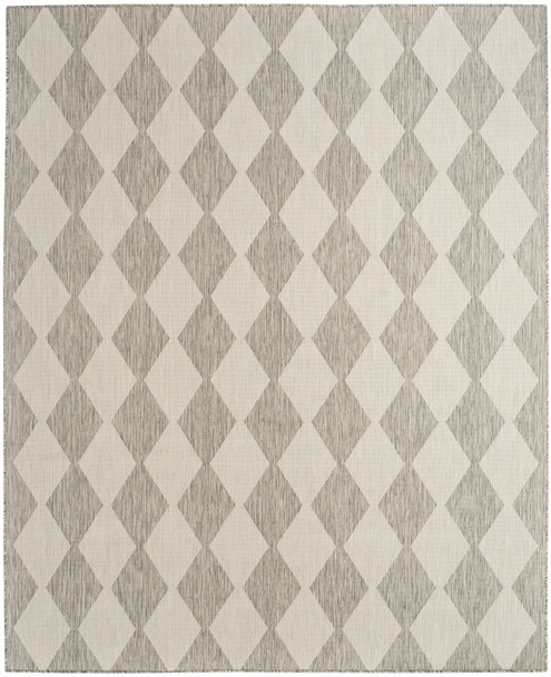 Nourison Positano POS04 Light Grey Rug