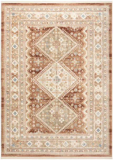 Nourison Pardis PRD04 Rust Rug