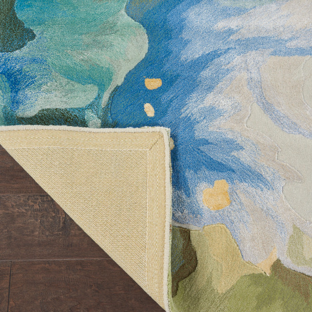 Nourison Prismatic PRS16 Seafoam Rug