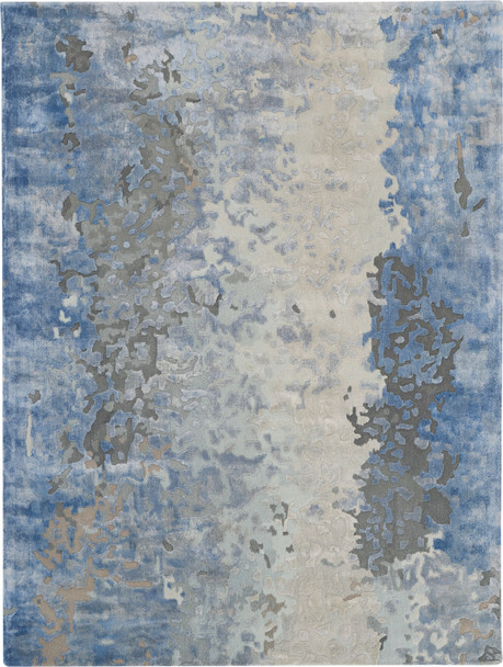 Nourison Prismatic PRS17 Denim Rug
