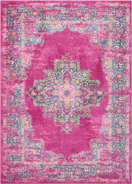 Nourison Passion PSN03 Fuchsia Rug
