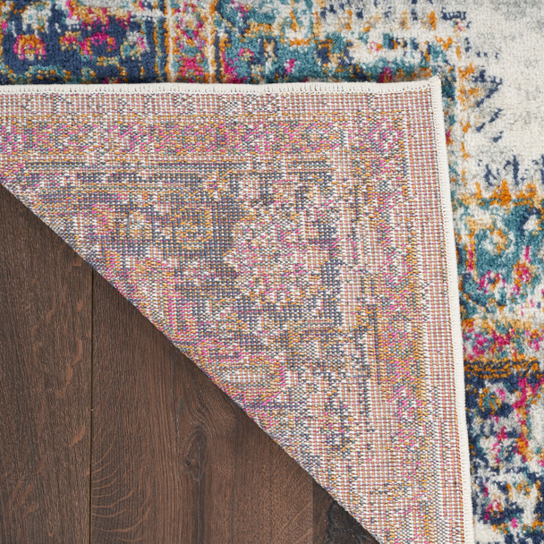 Nourison Passion PSN03 Ivory Blue Rug
