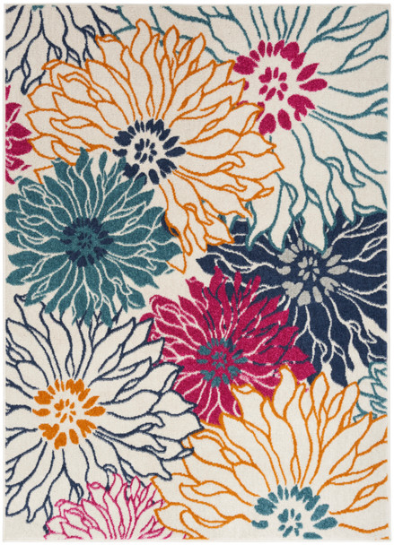 Nourison Passion PSN17 Ivory Multicolor Rug