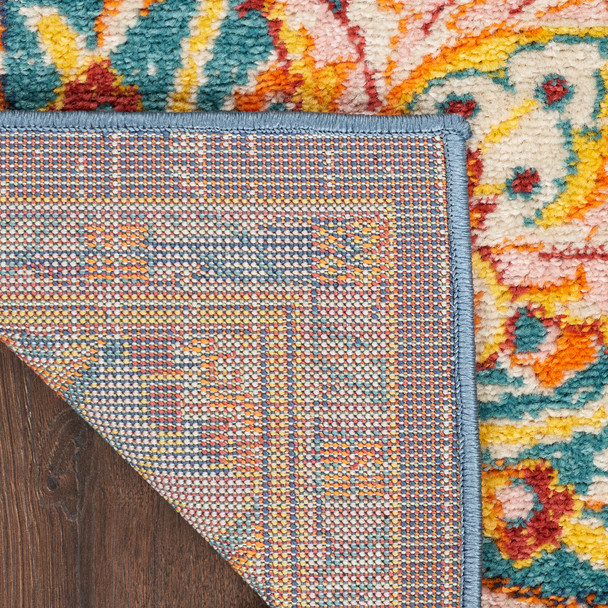 Nourison Passion PSN22 Navy Multicolor Rug
