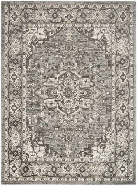 Nourison Quarry QUA05 Grey Rug