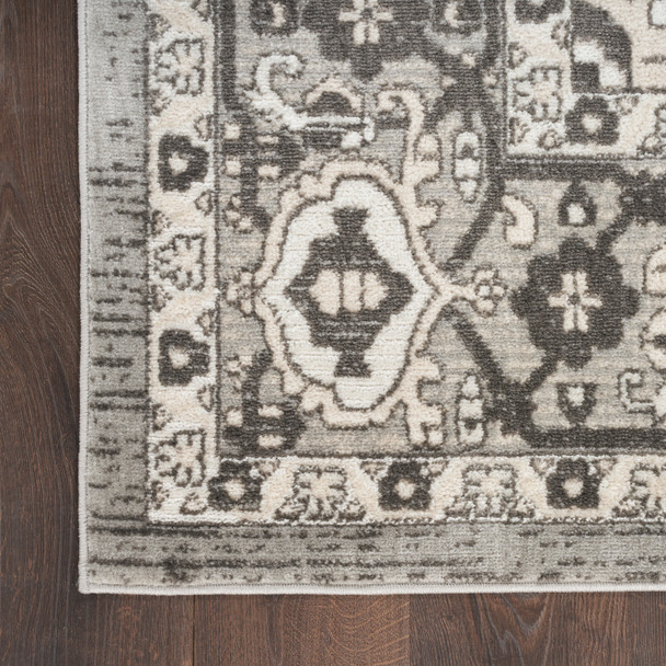 Nourison Quarry QUA05 Grey Rug