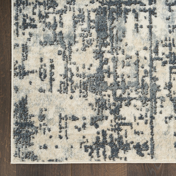 Nourison Quarry QUA17 Ivory Grey Rug