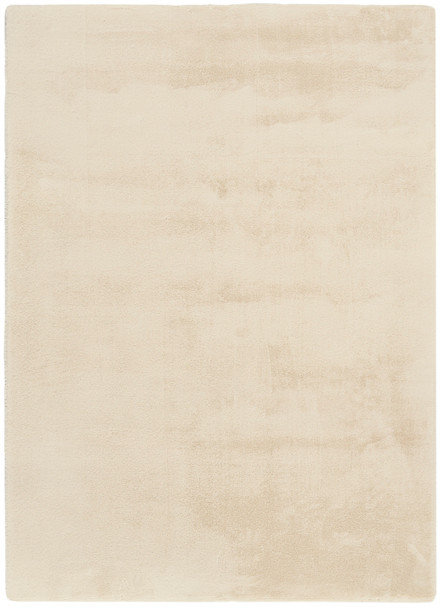 Nourison Soft Plush Rabbit Fur SFF01 Beige Rug
