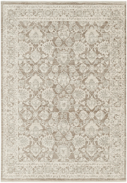 Nourison Shadows SHW03 Ivory Mocha Rug