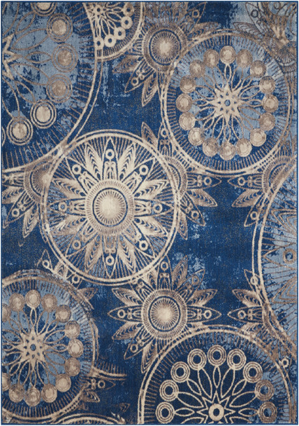 Nourison Somerset ST764 Denim Rug